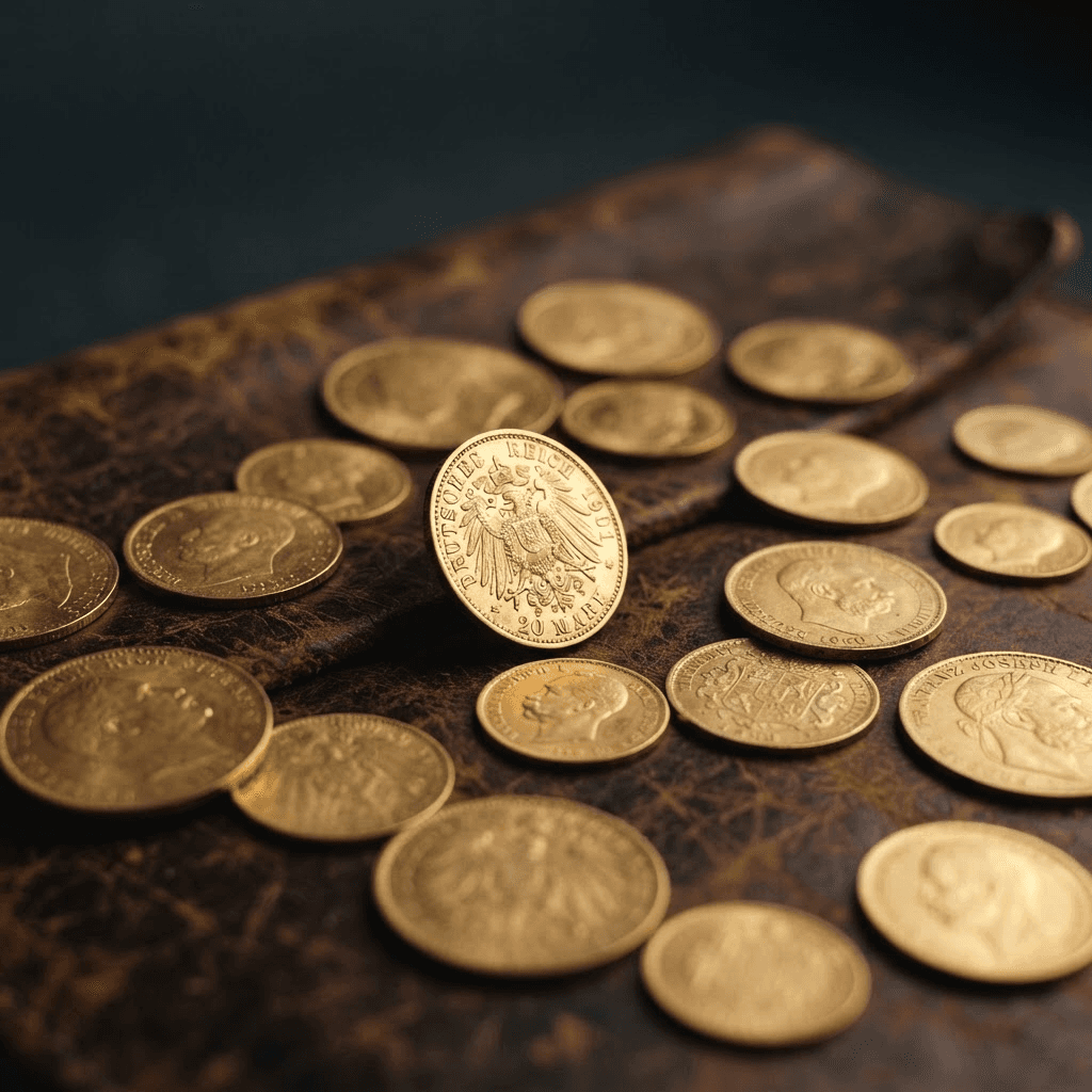 Historische Gold- und Silbermünzen